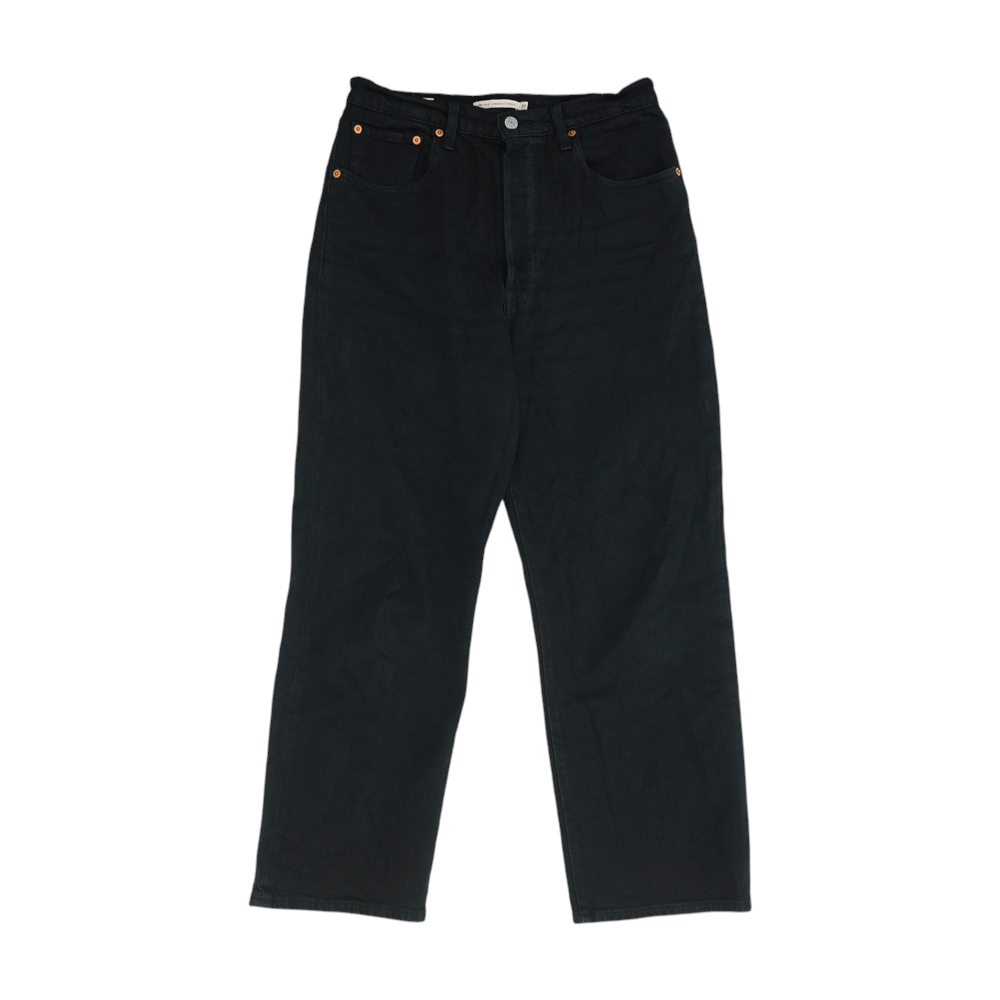 Black Straight Jeans