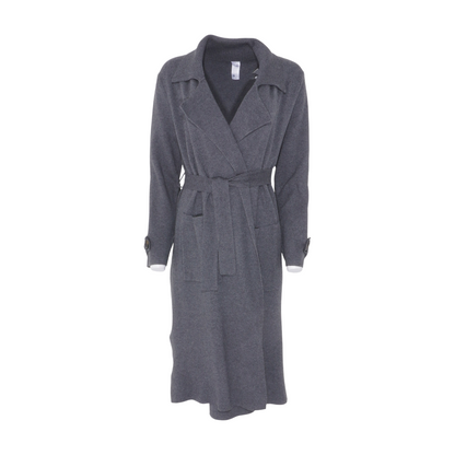 Gray Cardigan Sweater