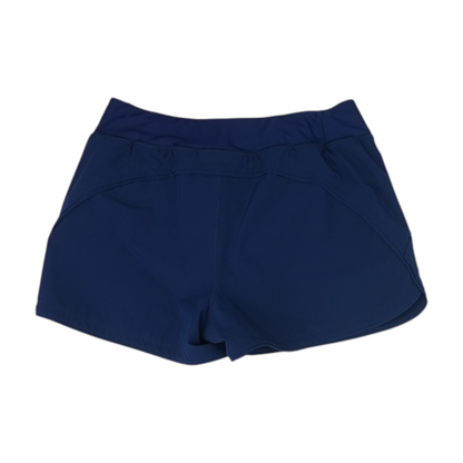 Navy Solid Active Shorts