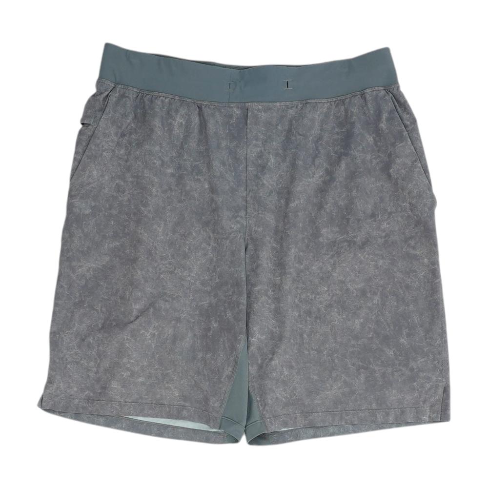 Gray Tie-Dye Active Shorts