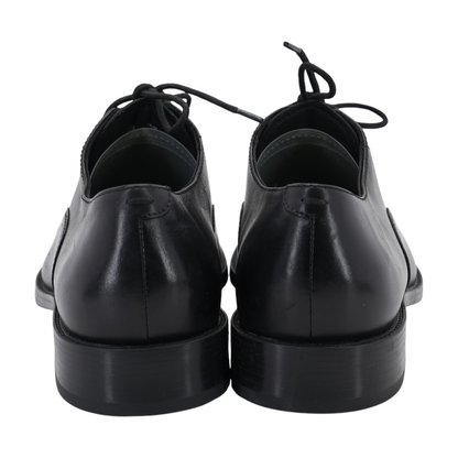 Black Lace-Up Dress Shoes