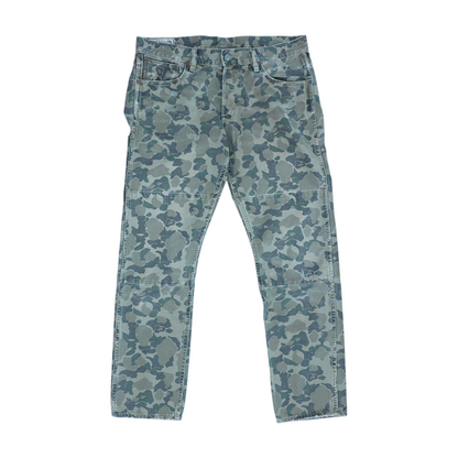 Brown Camo Slim Jeans