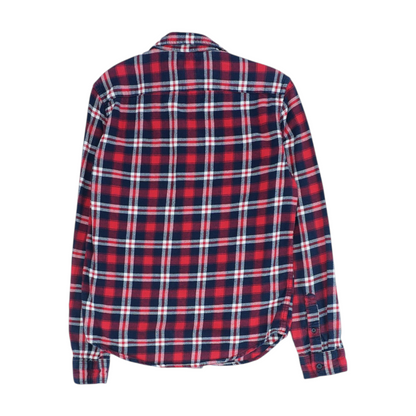 Red Plaid Flannel Button Down