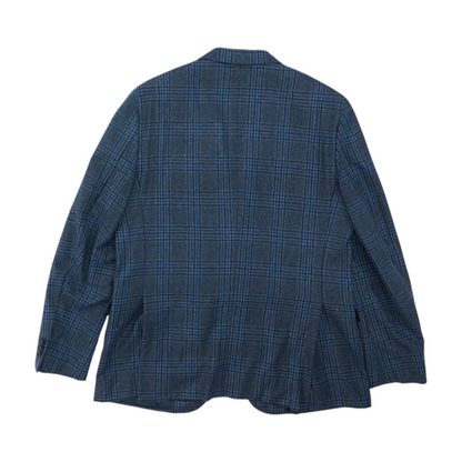 Blue Plaid Blazer