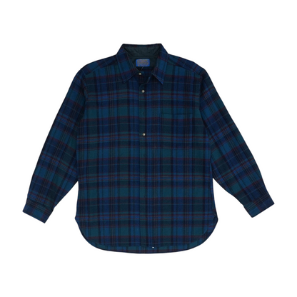 Multi Plaid Long Sleeve Button Down