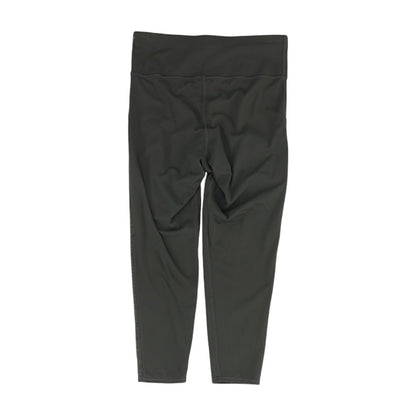 Gray Solid Leggings
