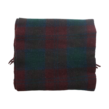 Red Plaid Scarf