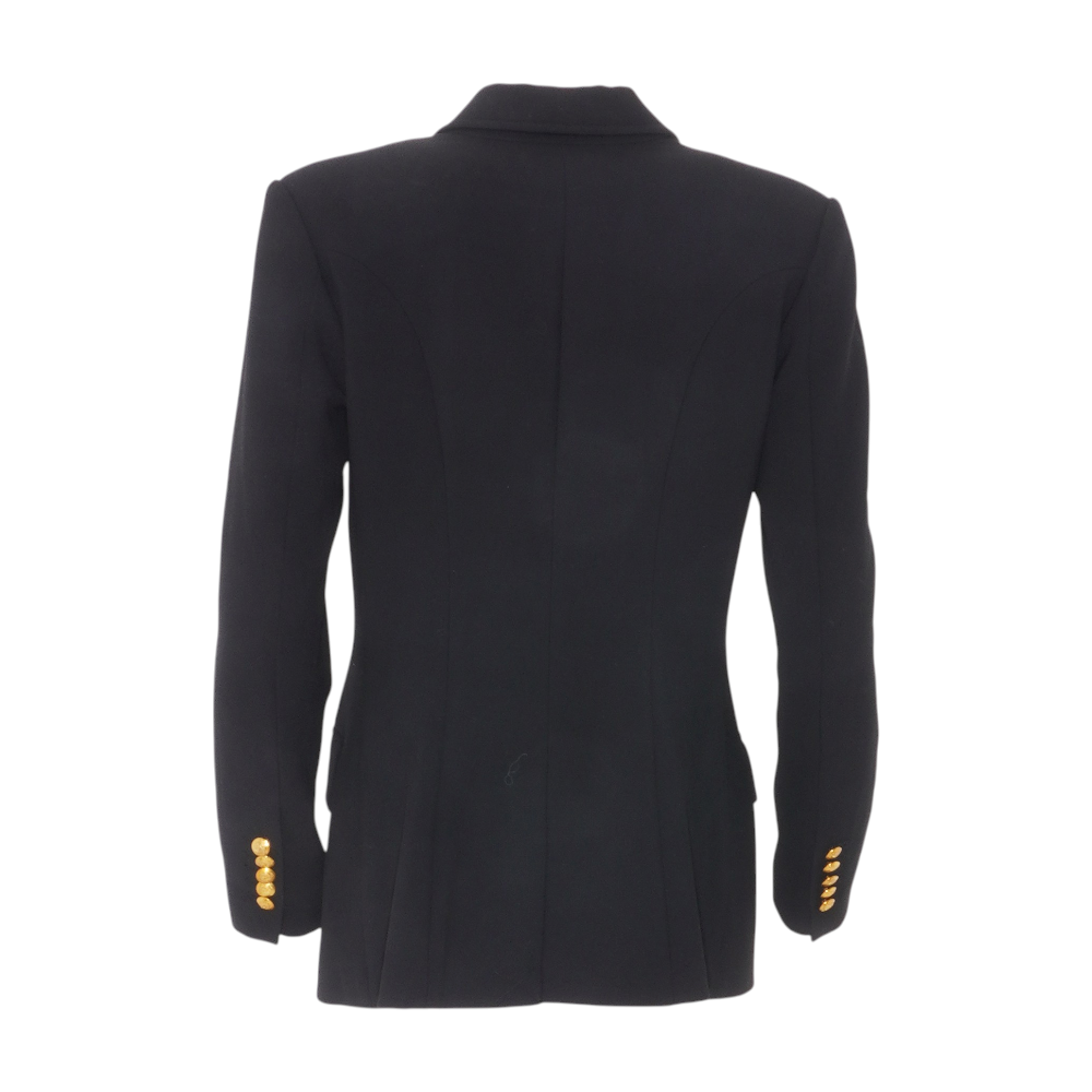 Black Double Breasted Blazer