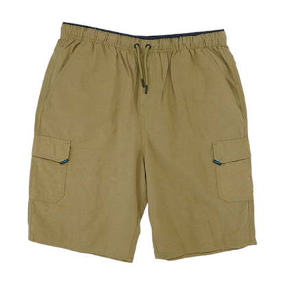 Khaki 5-Pocket Shorts