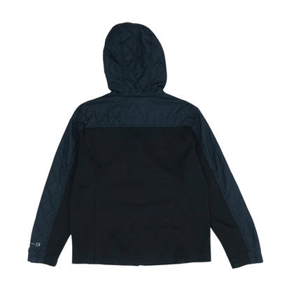 Black Solid Active Jacket