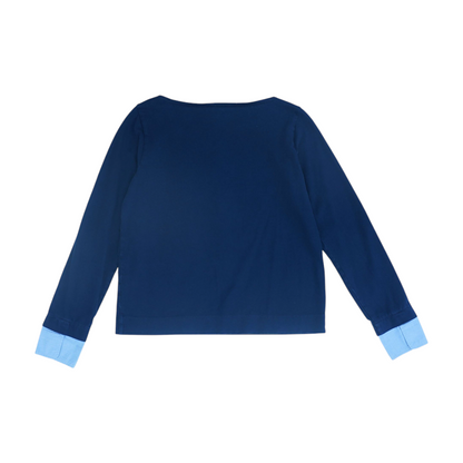 Navy Blouse