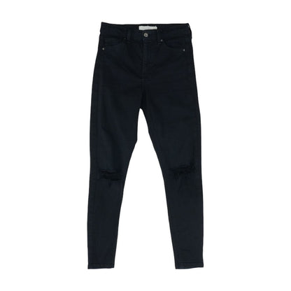 Black Solid Jeans