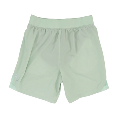 Green Solid Active Shorts