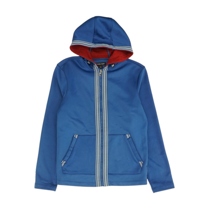 Blue Solid Active Jacket
