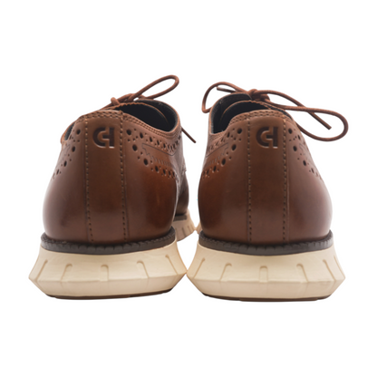 Brown Lace-Up Dress Shoes