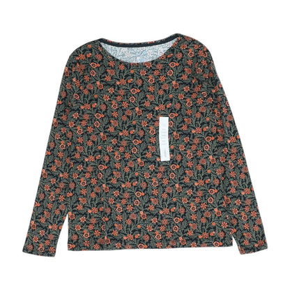 Black Petite Floral Blouse