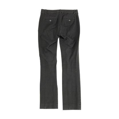 Black Solid Chino Pants