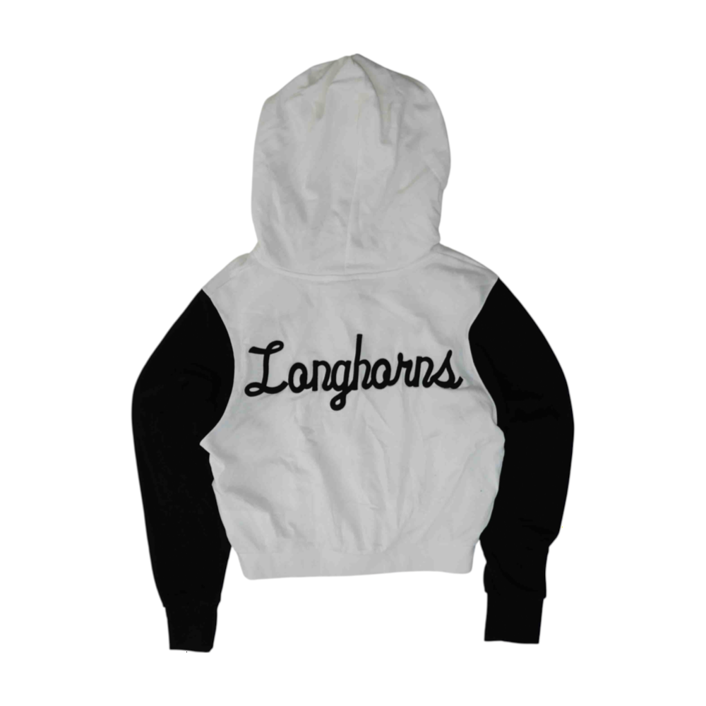 White Texas Longhorns Solid Active Jacket