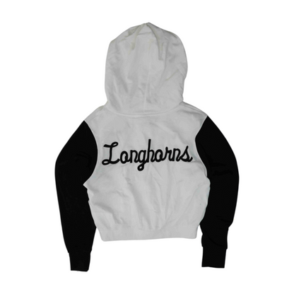 White Texas Longhorns Solid Active Jacket