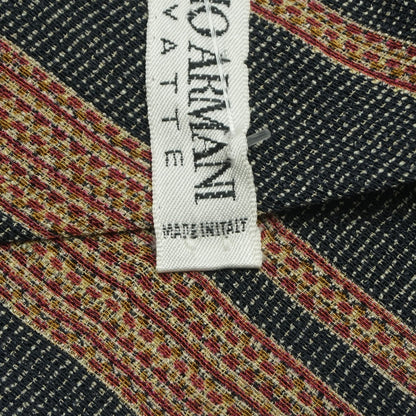 Black Striped Neck Tie