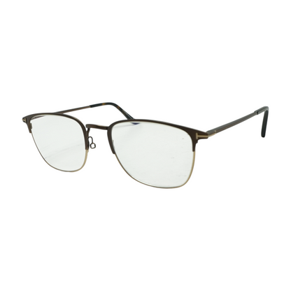 Bronze Unknown Browline Prescription Eyewear