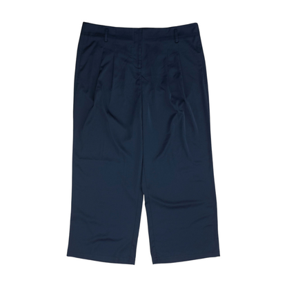 Navy Wide Leg Pants