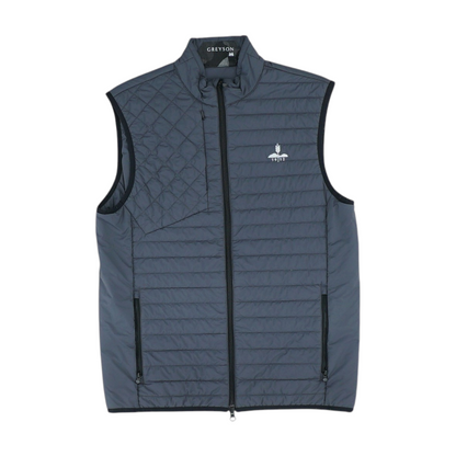 Gray Solid Vest