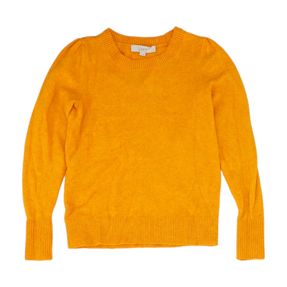 Orange Pullover Sweater