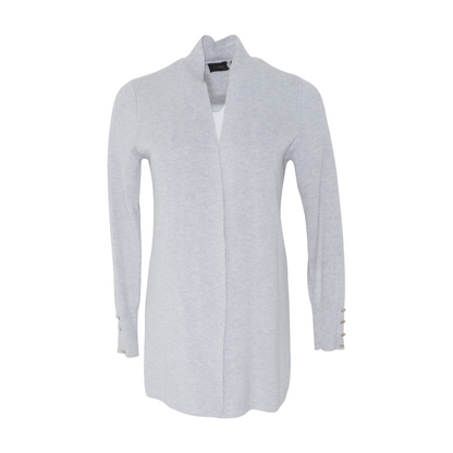 Gray Cardigan Sweater