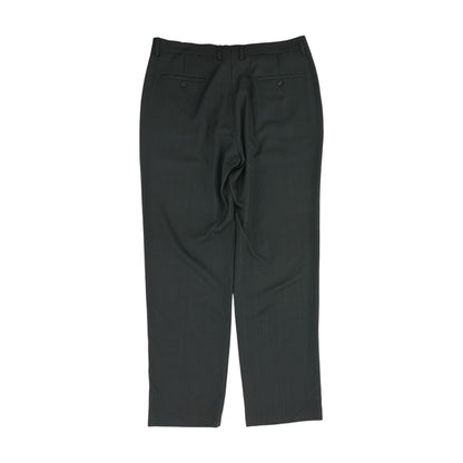 Charcoal Solid Dress Pants