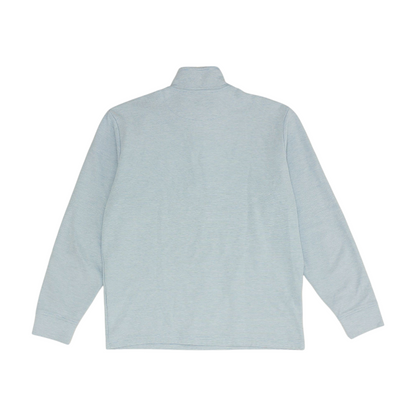 Blue Striped 1/4 Zip Sweater