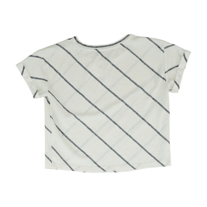 White Striped Blouse
