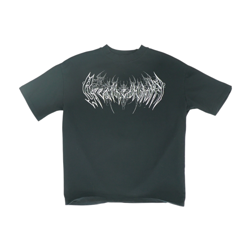 Black Solid T-Shirt
