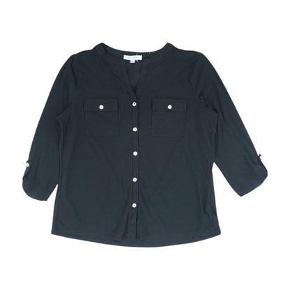 Black Button Down