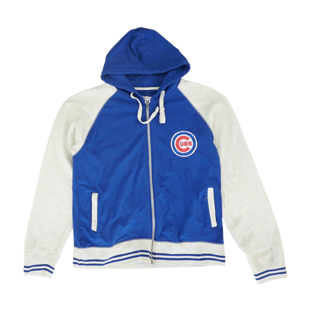 Blue Color Block Jacket