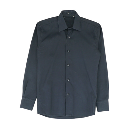 Black Long Sleeve Button Down