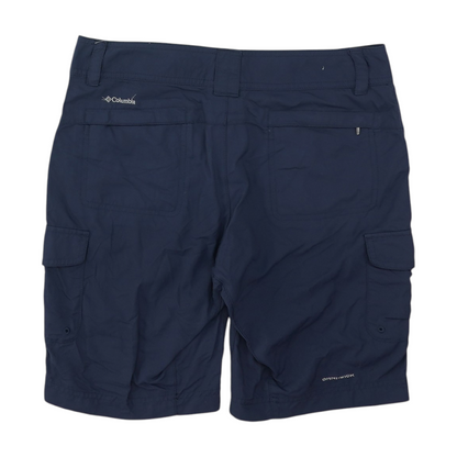 Navy Solid Active Shorts