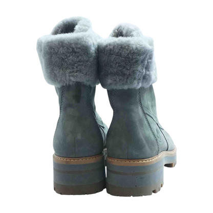 Gray Ankle Boots