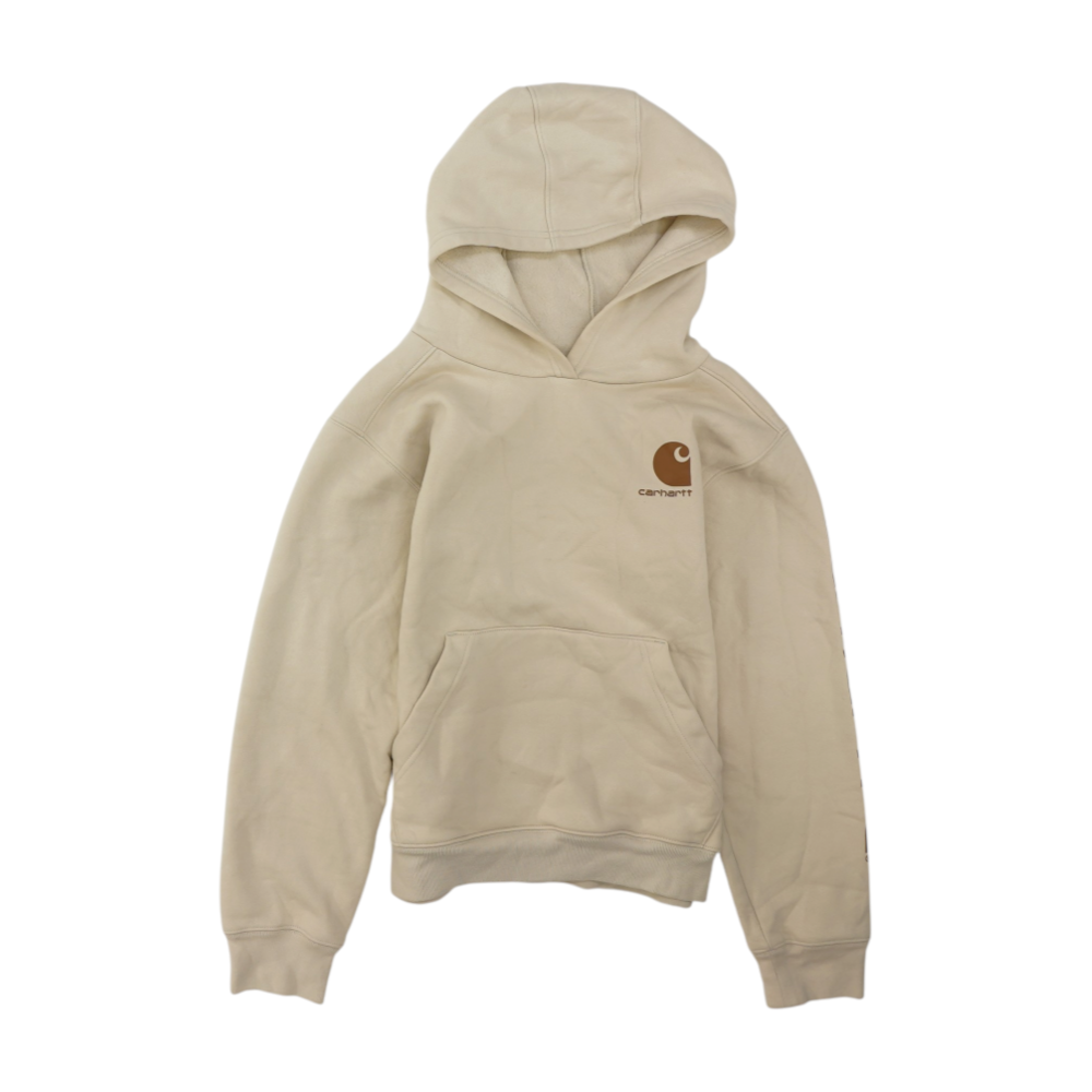 Beige Hoodie Pullover