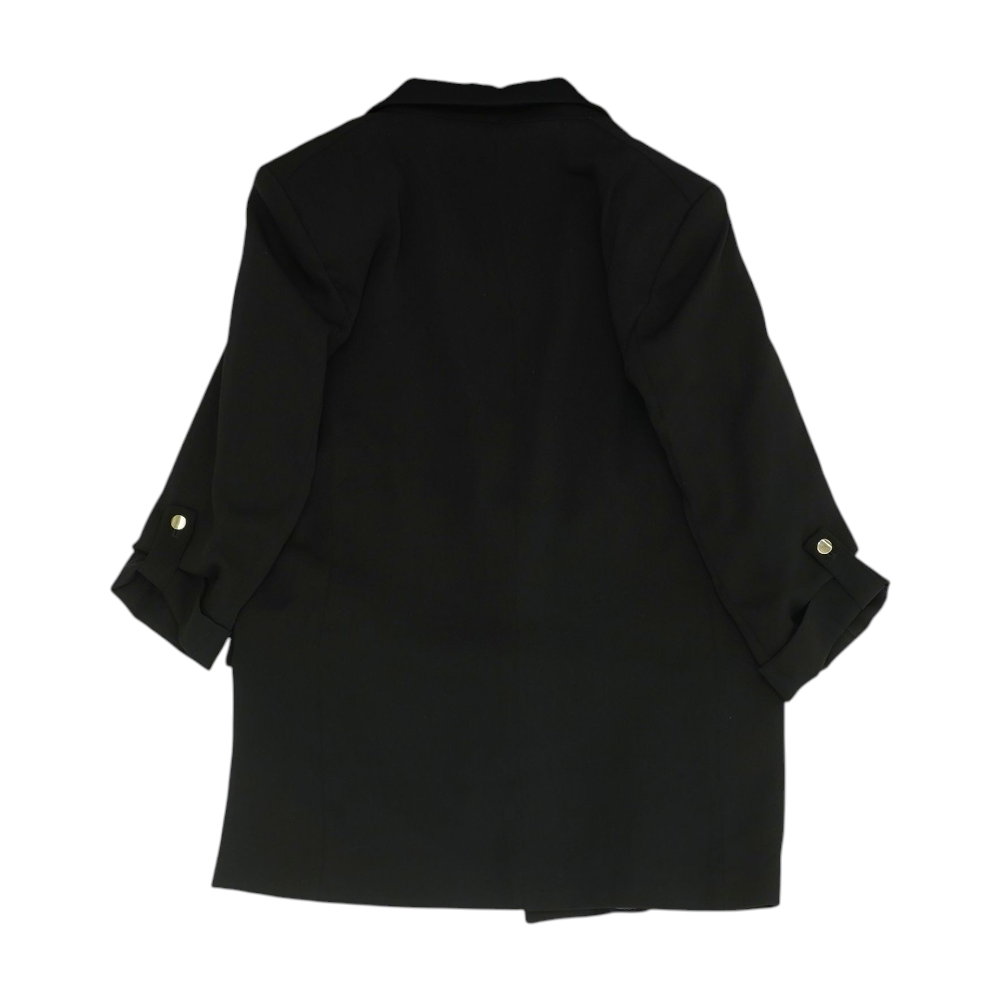 Black Solid Blazer