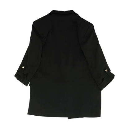 Black Solid Blazer