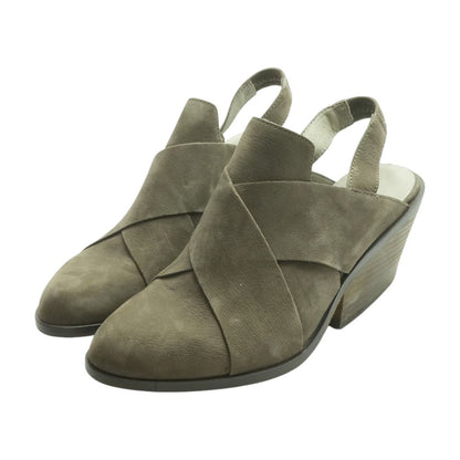 Gray Block Heels
