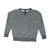 Gray Solid Sweatshirt Pullover