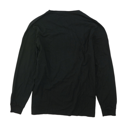 Black Solid T-Shirt