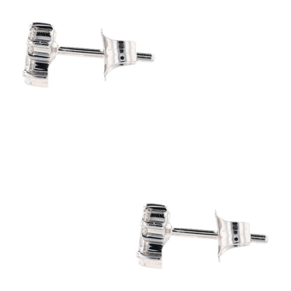 1/2 ctw 10K White Gold Lab Grown Diamond Stud Earrings