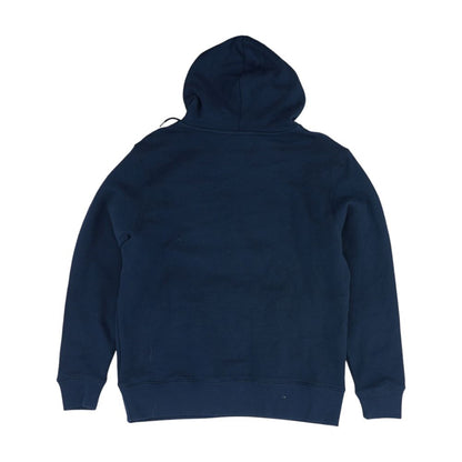 Navy Graphic Hoodie Pullover