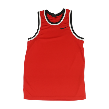 Red Solid Active Tank