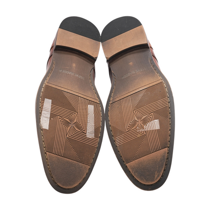 Brown Lace-Up Dress Shoes