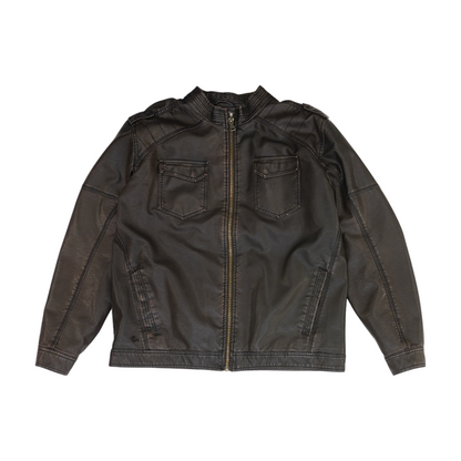 Brown Solid Jacket