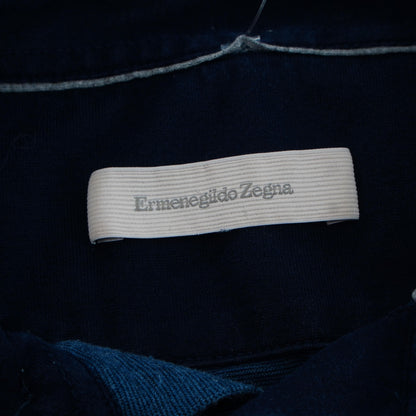 Navy Solid Short Sleeve Polo